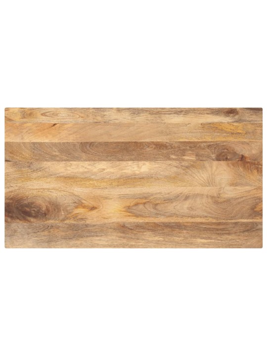 Stolní deska 100 x 50 x 3,8 cm obdélníková mangovníkové dřevo