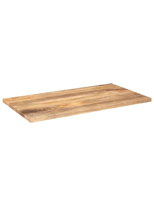 Stolní deska 100 x 50 x 3,8 cm obdélníková mangovníkové dřevo