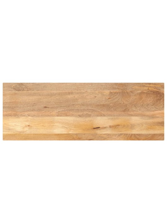 Stolní deska 140 x 50 x 3,8 cm obdélníková mangovníkové dřevo