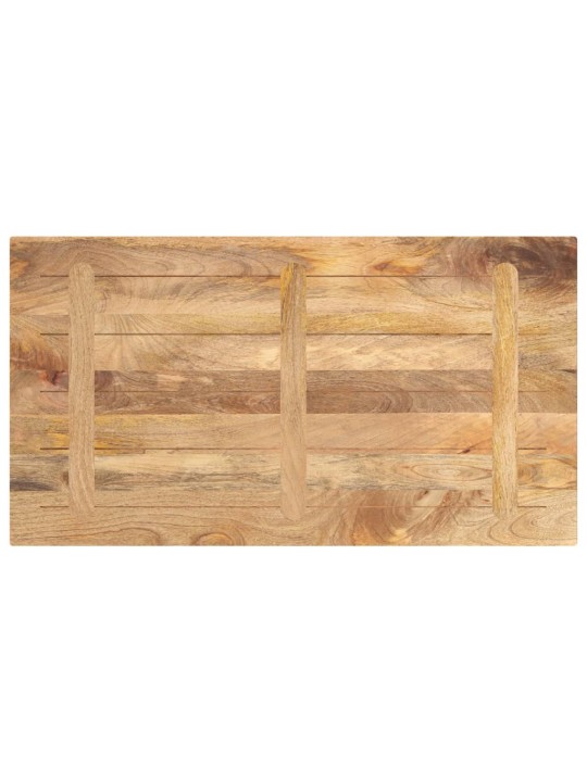 Stolní deska 120 x 60 x 3,8 cm obdélníková mangovníkové dřevo
