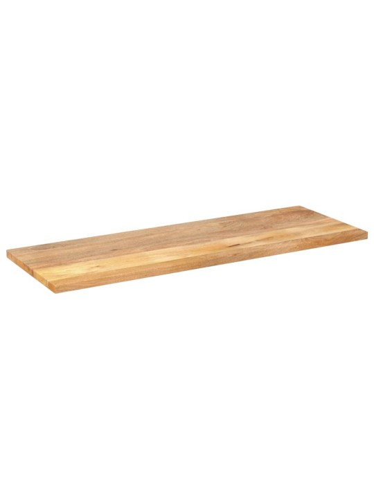 Stolní deska 140 x 60 x 3,8 cm obdélníková mangovníkové dřevo