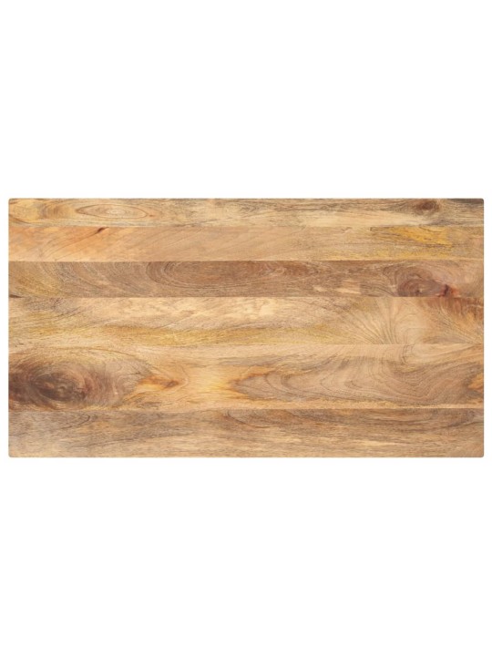 Stolní deska 110 x 70 x 3,8 cm obdélníková mangovníkové dřevo