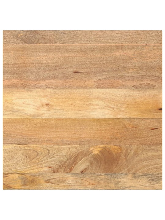 Stolní deska 80x80x3,8 cm čtvercová masivní mangovníkové dřevo