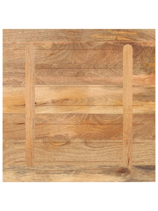 Stolní deska 80x80x3,8 cm čtvercová masivní mangovníkové dřevo