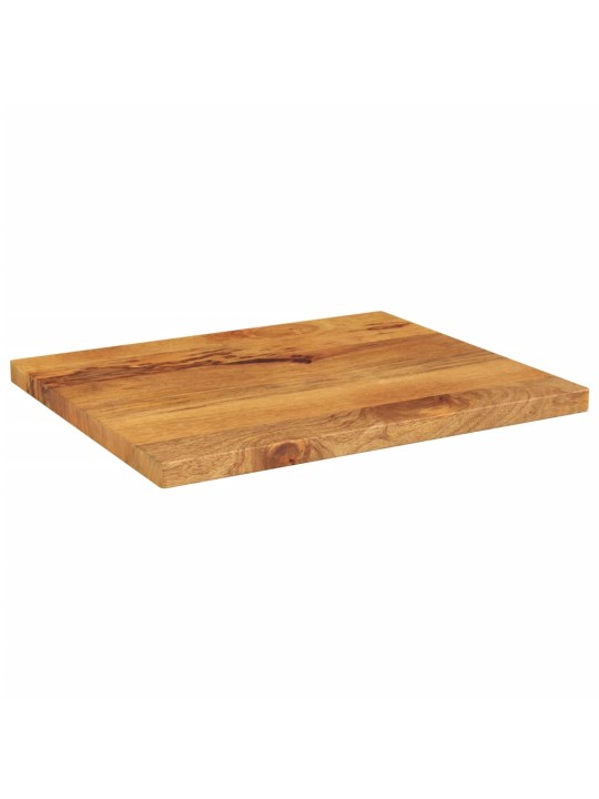 Stolní deska 60 x 50 x 2,5 cm obdélníková mangovníkové dřevo
