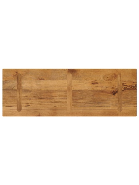 Stolní deska 160 x 50 x 2,5 cm obdélníková mangovníkové dřevo