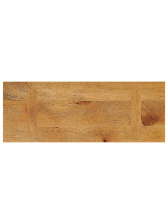 Stolní deska 80 x 20 x 3,8 cm obdélníková mangovníkové dřevo