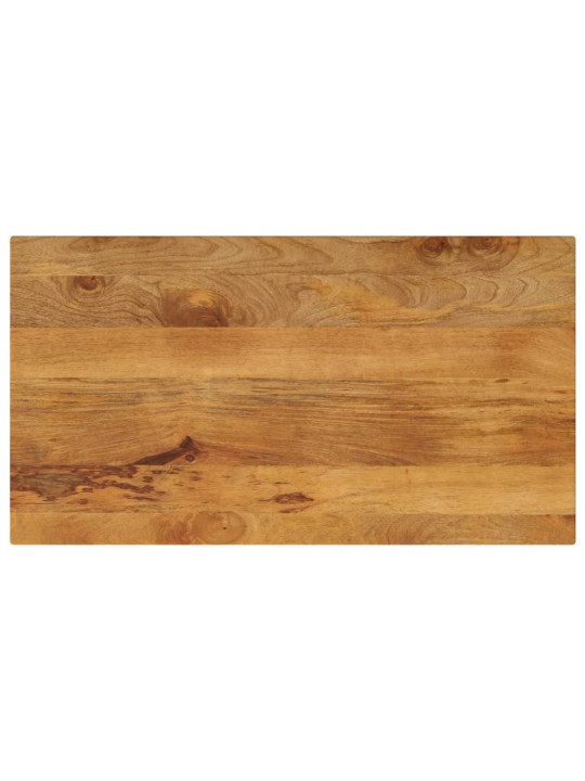 Stolní deska 120 x 50 x 3,8 cm obdélníková mangovníkové dřevo