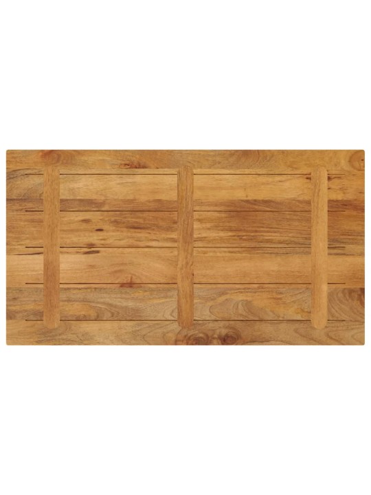 Stolní deska 120 x 50 x 3,8 cm obdélníková mangovníkové dřevo