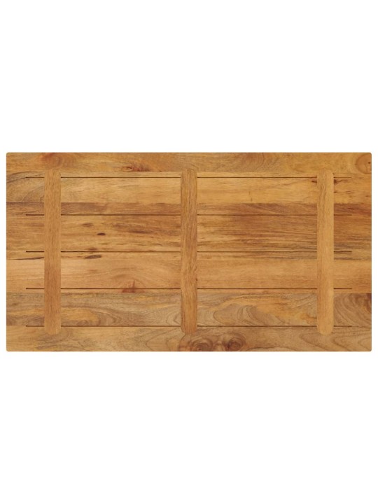 Stolní deska 120 x 60 x 3,8 cm obdélníková mangovníkové dřevo