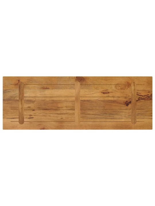 Stolní deska 140 x 60 x 3,8 cm obdélníková mangovníkové dřevo