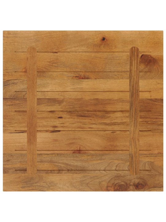 Stolní deska 70 x 70 x 3,8 cm čtvercová mangovníkové dřevo