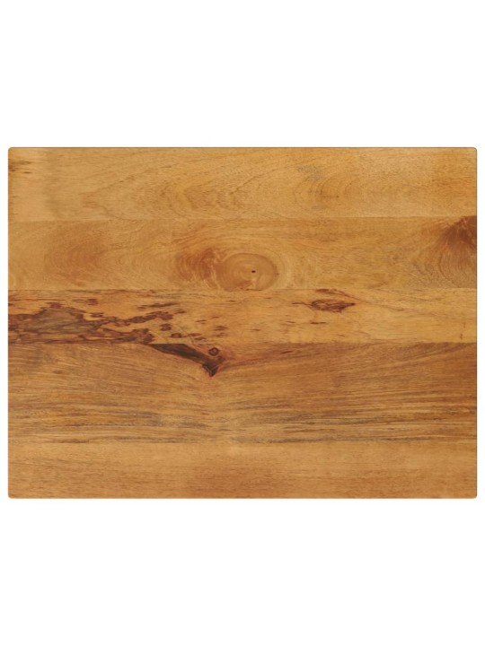 Stolní deska 80 x 70 x 3,8 cm obdélníková mangovníkové dřevo