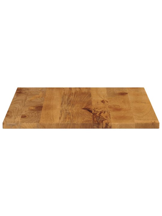 Stolní deska 90 x 80 x 3,8 cm obdélníková mangovníkové dřevo