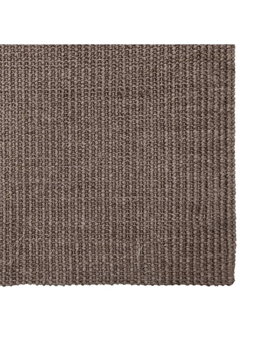 Sisalový koberec pro škrabací sloupek hnědý 66 x 350 cm