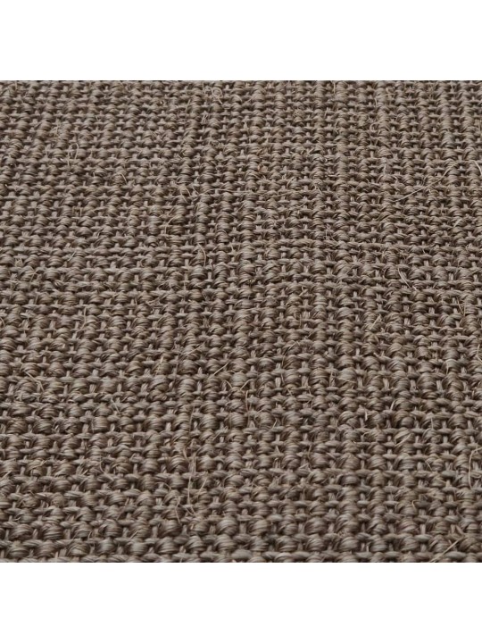 Sisalový koberec pro škrabací sloupek hnědý 80 x 300 cm