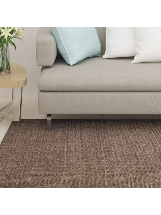 Sisalový koberec pro škrabací sloupek hnědý 80 x 300 cm