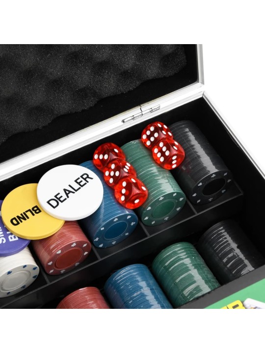 Sada žetonů na poker 300 ks 4 g