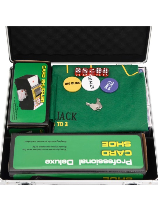 Sada žetonů na poker 600 ks 11,5 g