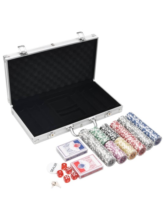 Sada žetonů na poker 300 ks 11,5 g