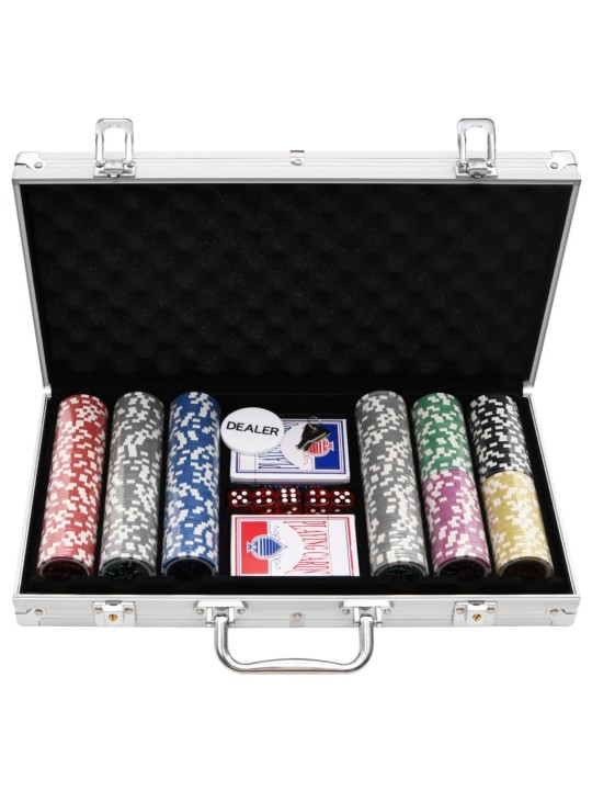 Sada žetonů na poker 300 ks 11,5 g
