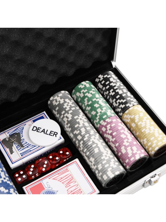 Sada žetonů na poker 300 ks 11,5 g