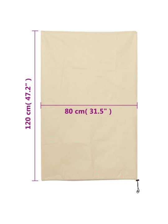 Ochranné návleky se stahovací šňůrkou 8 ks 70 g/m² 0,8 x 1,2 m