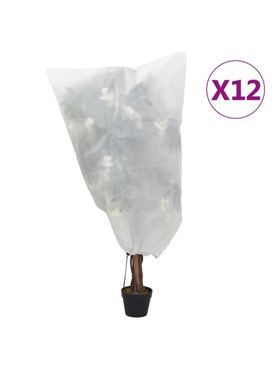 Ochranné návleky se stahovací šňůrkou 12 ks 70 g/m² 0,8 x 1,2 m
