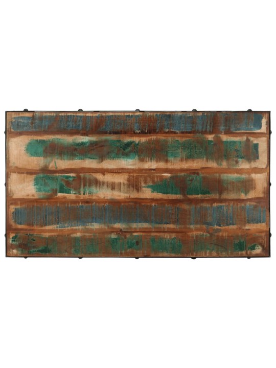 Konferenční stolek s kolečky recyklované dřevo 100 x 55 x 26 cm