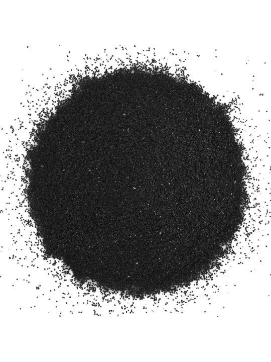 Akvarijní písek 10 kg černý 0,2–2 mm