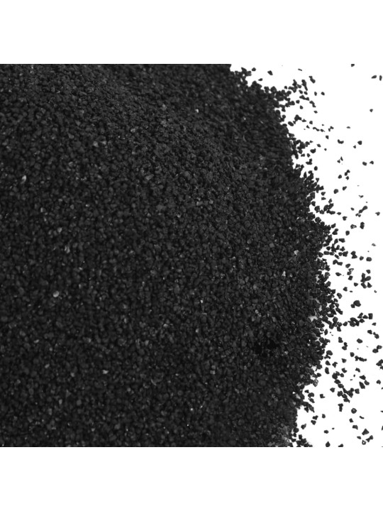Akvarijní písek 10 kg černý 0,2–2 mm