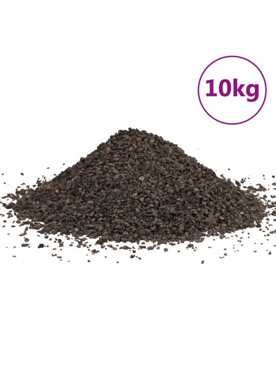 Čedičový štěrk 10 kg černý 1–3 mm