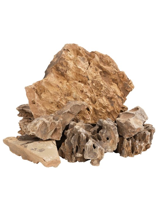 Dračí kameny 10 kg hnědé 5–30 cm