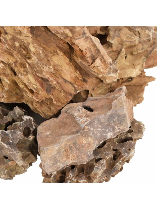 Dračí kameny 10 kg hnědé 5–30 cm