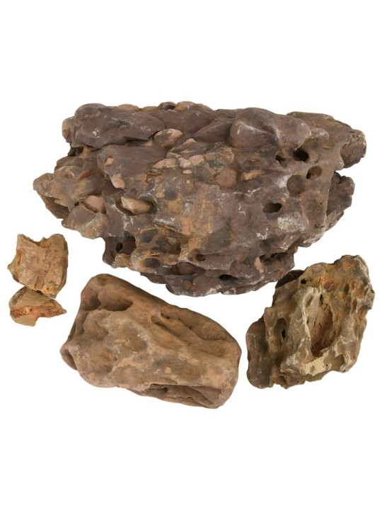 Dračí kameny 25 kg šedé 10–40 cm