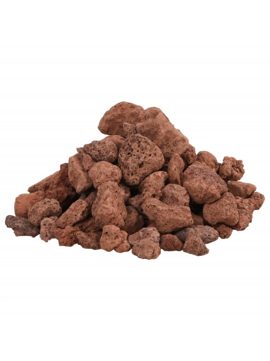Sopečné kameny 25 kg červené 1–2 cm