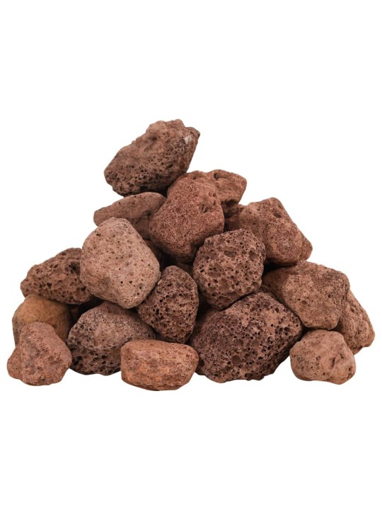 Sopečné kameny 25 kg červené 3–5 cm
