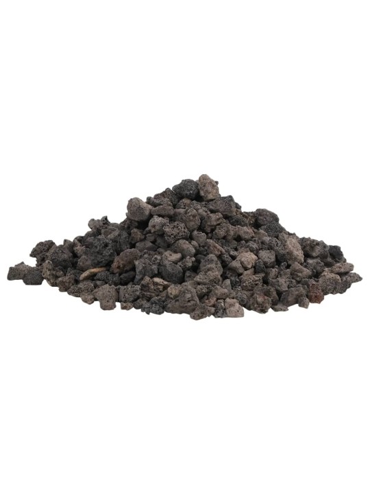 Sopečné kameny 10 kg černé 1–2 cm