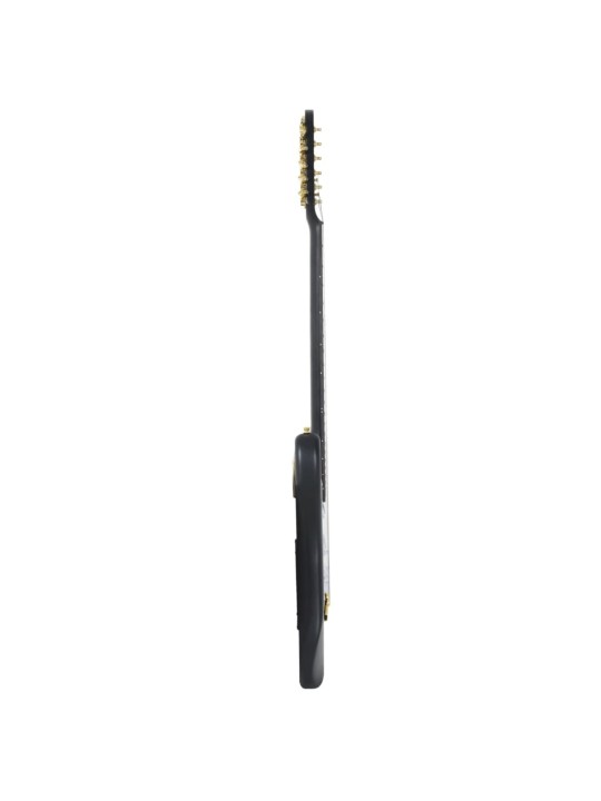 Elektrická kytara pro začátečníky s obalem černá/zlatá 4/4 39"