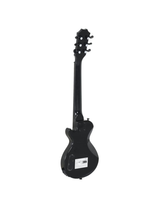 Elektrická kytara pro děti s obalem černá 3/4 30"