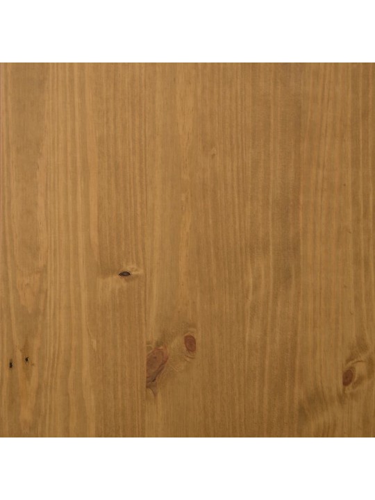 Zásuvková komoda FLAM 80 x 40 x 80 cm masivní borové dřevo