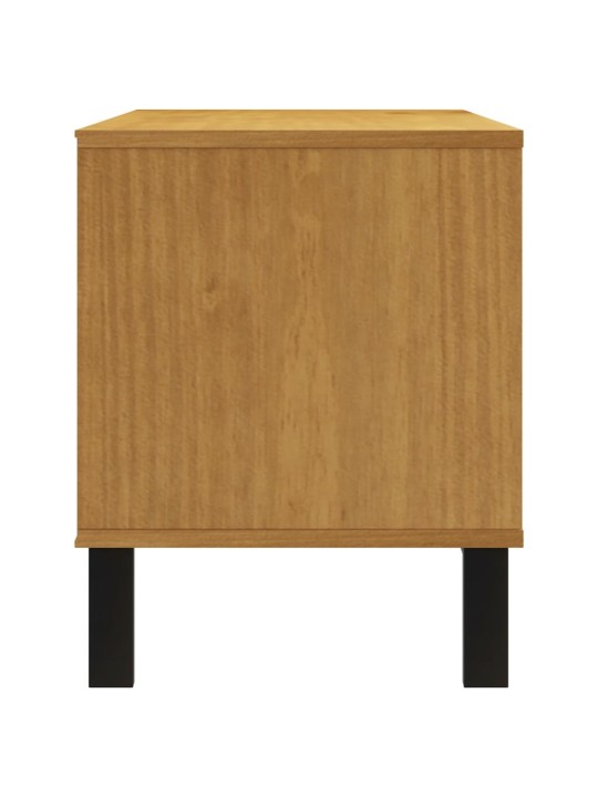 TV skříňka FLAM 110 x 40 x 50 cm masivní borové dřevo