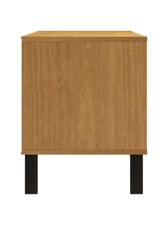 TV skříňka FLAM 110 x 40 x 50 cm masivní borové dřevo