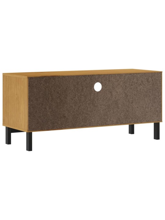 TV skříňka FLAM 110 x 40 x 50 cm masivní borové dřevo