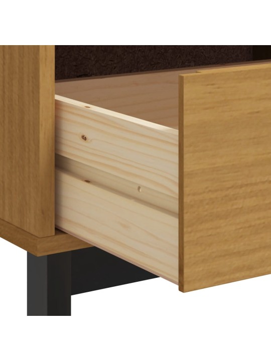 TV skříňka FLAM 110 x 40 x 50 cm masivní borové dřevo