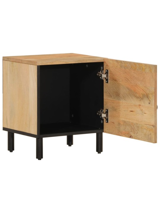 Noční stolky 2 ks 40 x 33 x 46 cm masivní mangovníkové dřevo