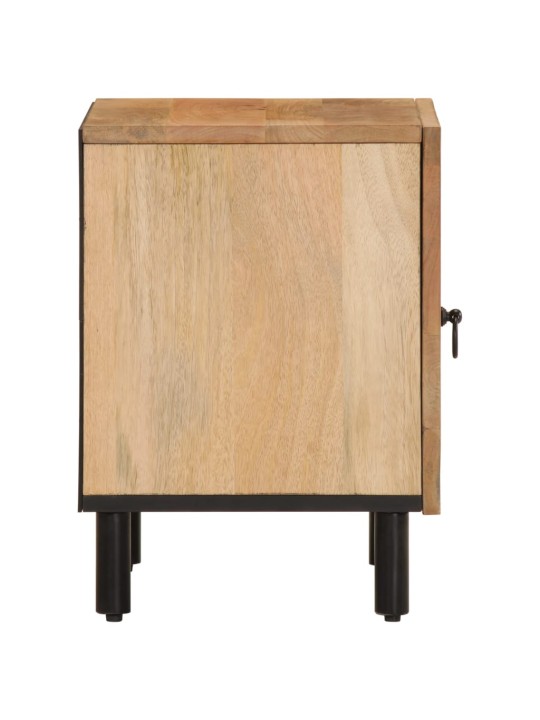 Noční stolky 2 ks 40 x 33 x 46 cm masivní mangovníkové dřevo