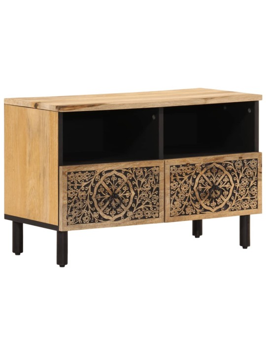 TV skříňka 70 x 33 x 46 cm masivní mangovníkové dřevo