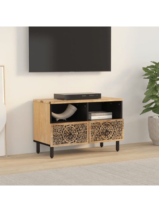 TV skříňka 70 x 33 x 46 cm masivní mangovníkové dřevo