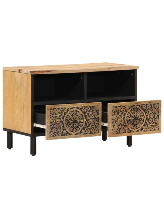 TV skříňka 70 x 33 x 46 cm masivní mangovníkové dřevo